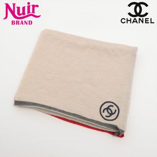 シャネル(CHANEL)のシャネル CHANEL ココマーク カシミア スカーフ(バンダナ/スカーフ)