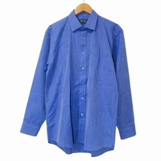 ヒューゴボス(HUGO BOSS)のヒューゴボス ドレスシャツ 長袖 ロゴ刺繡 16/32-33 L相当 ■GY22(シャツ)