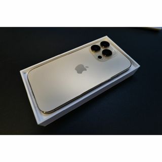 アップル(Apple)のiPhone 14 Pro 128GB ゴールド simフリー(スマートフォン本体)
