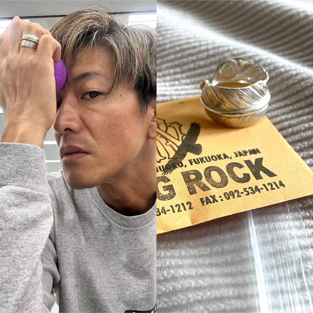 【※2025年購入】 【※新品】WINGROCK フェザーリング / M goro's - 【※2025年購入】 WINGROCK フェザーリング / Mの通販
