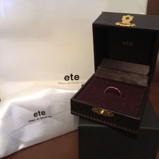 エテ(ete)の【GW特別価格】ete ring♥︎(リング(指輪))