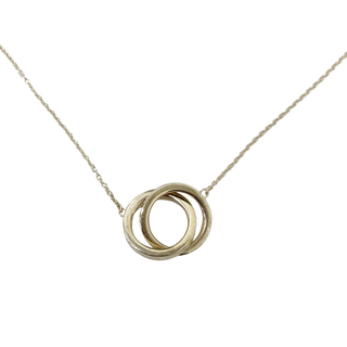ティファニー(Tiffany & Co.)の325710-4 Tiffany&Co./ティファニー シルバー 925 ネックレス  インターロッキングサークル レディース メンズ ユニセックス アクセサリー (ネックレス)
