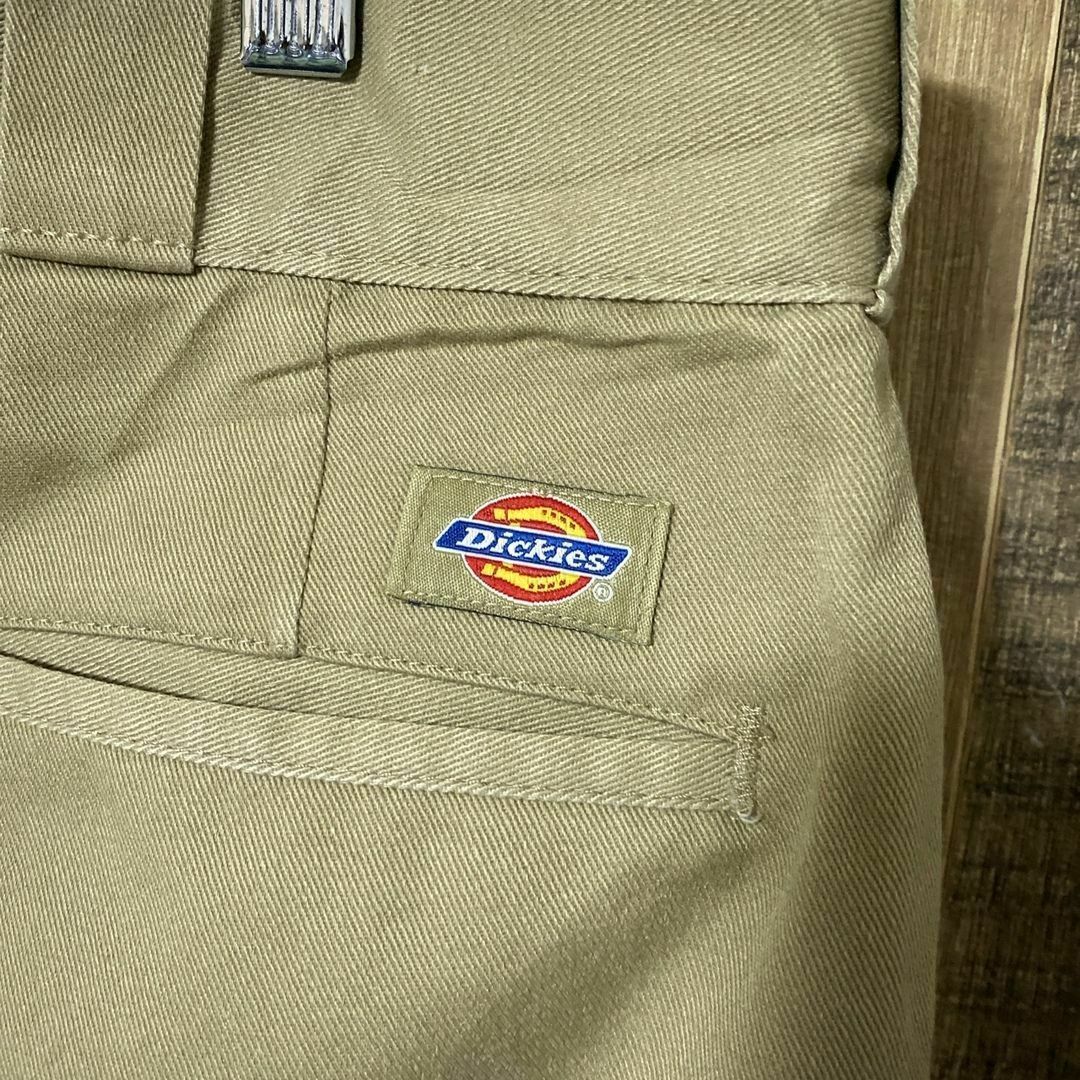 Dickies(ディッキーズ)のXL ベージュ ストリート ディッキーズ ワーク チノ パンツ USA古着 メンズのパンツ(ワークパンツ/カーゴパンツ)の商品写真