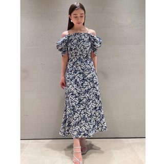 snidel♡2wayデザインプリントワンピース