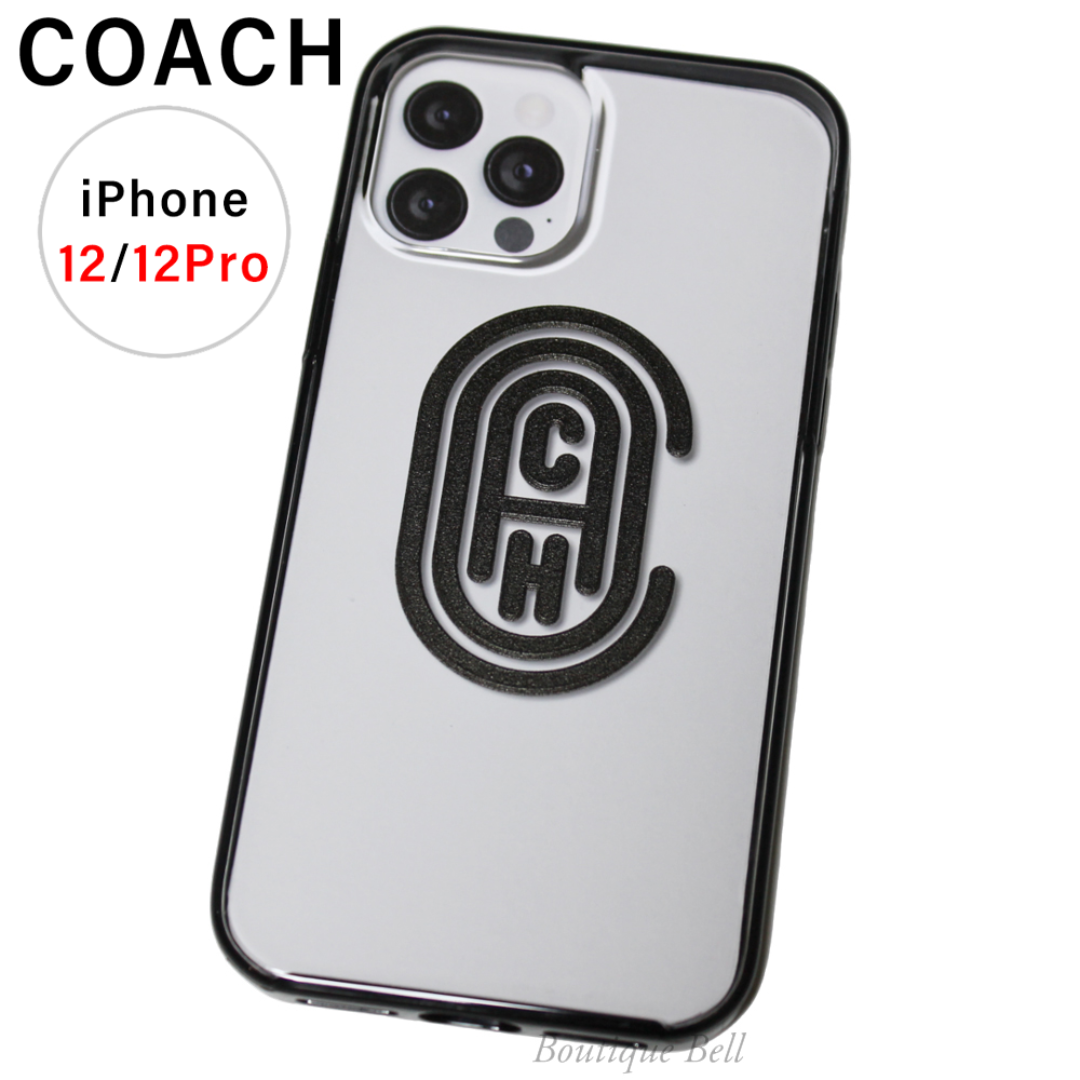 【コーチ】iPhone12 iPhone12Pro ケース レトロC クリア COACH - 【コーチ】レトロ C iPhone12/12Pro ケース クリア