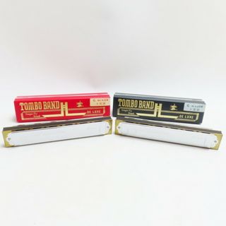 K06-t006 試奏済 TOMBO トンボ BAND DE LUXE ハーモニカ ト長調/ト短調 セット G/Gm(ハーモニカ/ブルースハープ)