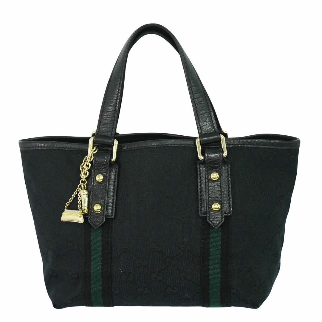 GUCCI - 本物 グッチ GUCCI シェリーライン GGキャンバス トート