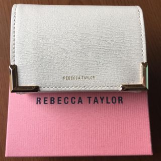 レベッカテイラー(Rebecca Taylor)の4/25まで！REBECCA TAYLOR レベッカテイラー ミニ財布 ホワイト(財布)