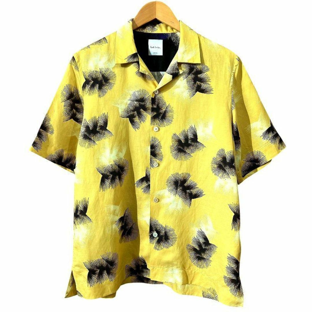 Paul Smith(ポールスミス)の定価33000円 ポールスミス 24ss サンフレア 水彩画 総柄 シャツ M メンズのトップス(シャツ)の商品写真