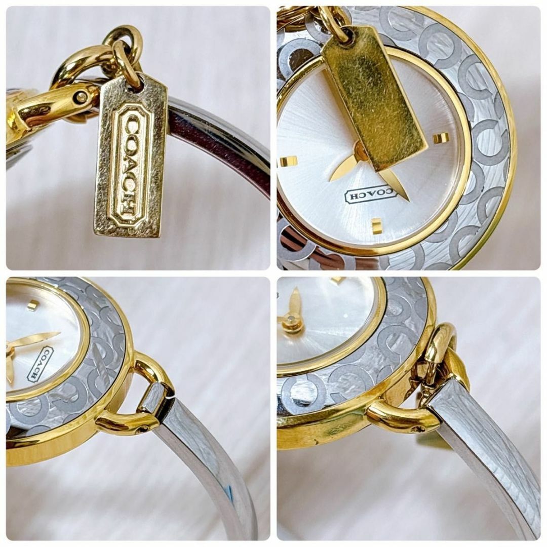 コーチ 時計　腕時計　レディース　バングル シグネチャー コーチ 腕時計 レディース PARK SIG C BANGLE パーク