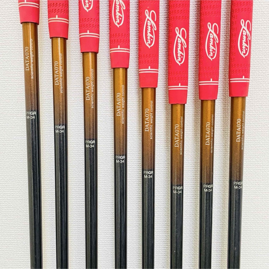 100%正規品 PRGR A アイアン8本 レディース プロギア 833 DATA PRGR 8704 - クラブ
