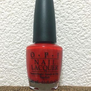 オーピーアイ(OPI)のネイル試験カラー✴︎OPIポリッシュN25(マニキュア)