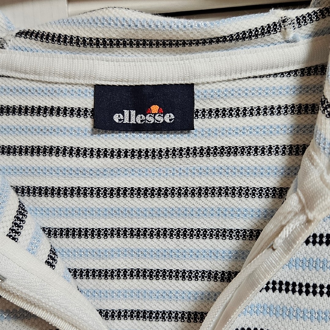 ellesse(エレッセ)のellesse ボーダーパーカー ブルー系 レディースのトップス(パーカー)の商品写真