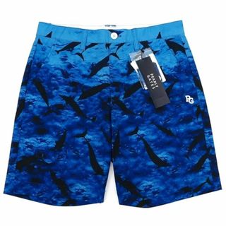 PEARLY GATES - E06558 新品 PEARLY GATES ショートパンツ：6 ブルー