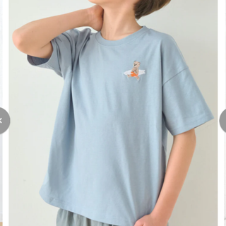 コカ(coca)の新品 今季　coca ワンポイント刺繍Tシャツ  140(Tシャツ/カットソー)