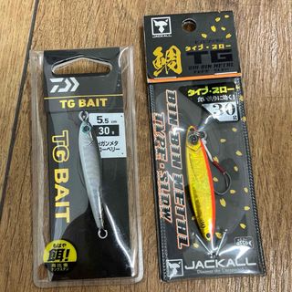 ジャッカル(JACKALL)のジャッカル　ビンビンメタルTG スロー　ダイワ　TGベイト　30g タングステン(ルアー用品)