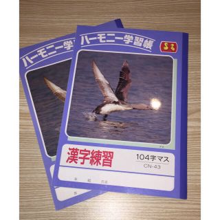 漢字ノート104マスと12㎜、10㎜ノート(ノート/メモ帳/ふせん)