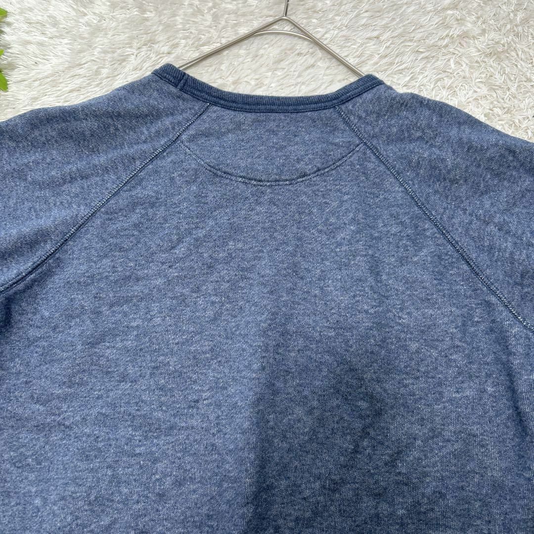 UNIQLO(ユニクロ)の【ユニクロ UNIQLO】 スウェット 半袖Tシャツ (M) 青 レディースのトップス(カットソー(半袖/袖なし))の商品写真