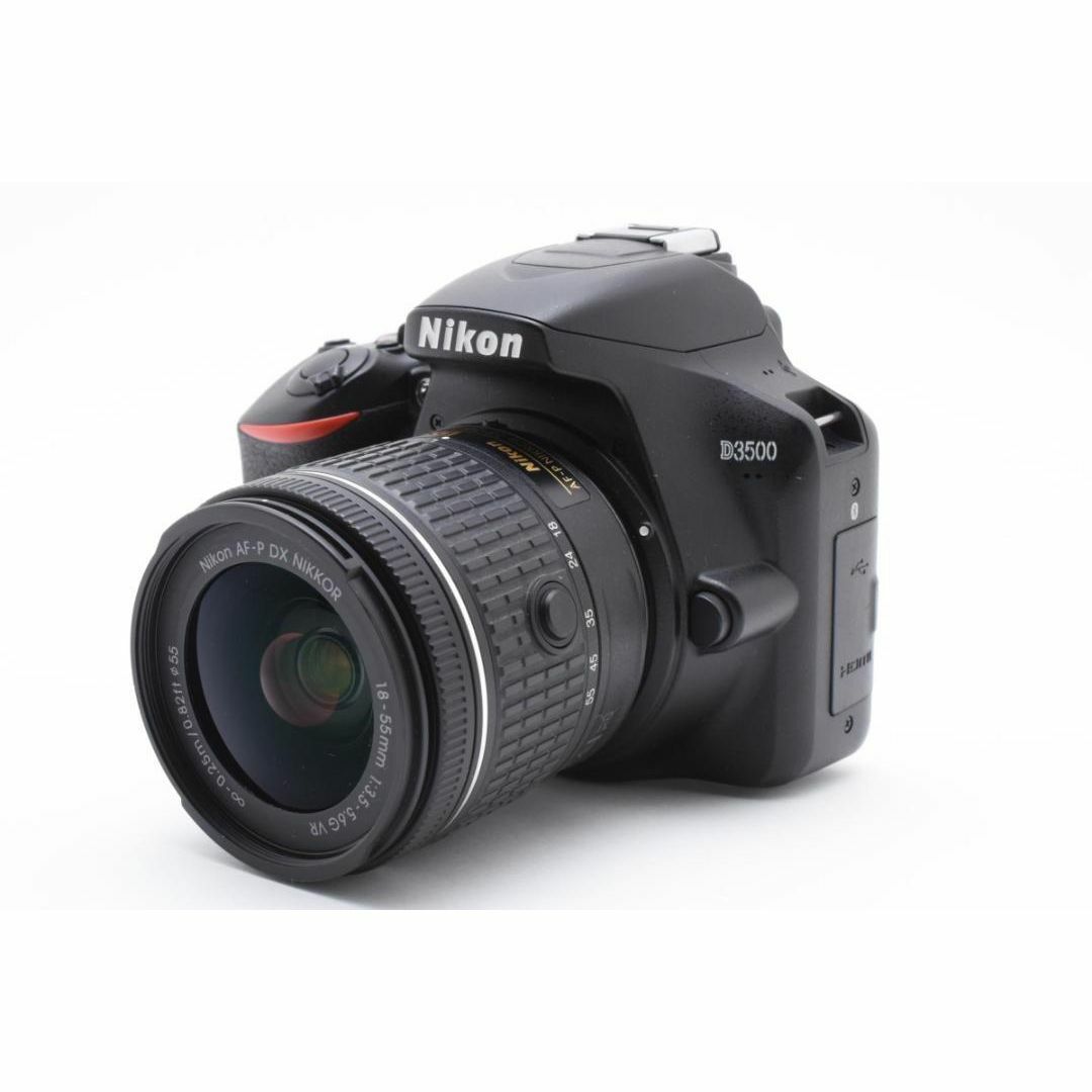 ⭐Nikon D3500 シリーズ最新⭐S回数少 美品 高機能 一眼レフ⭐