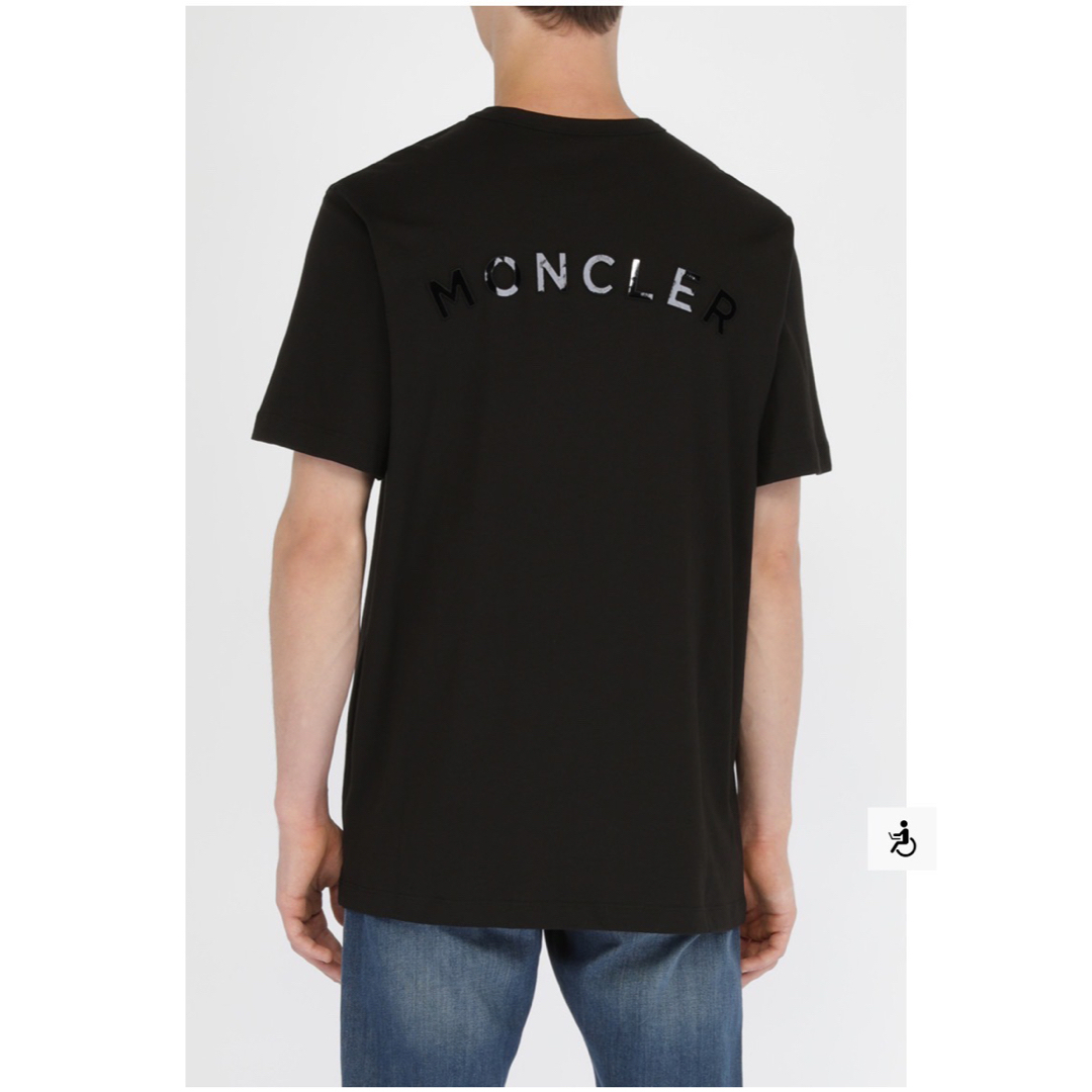 MONCLER - モンクレールmonclerメンズTシャツ黒色ブラック