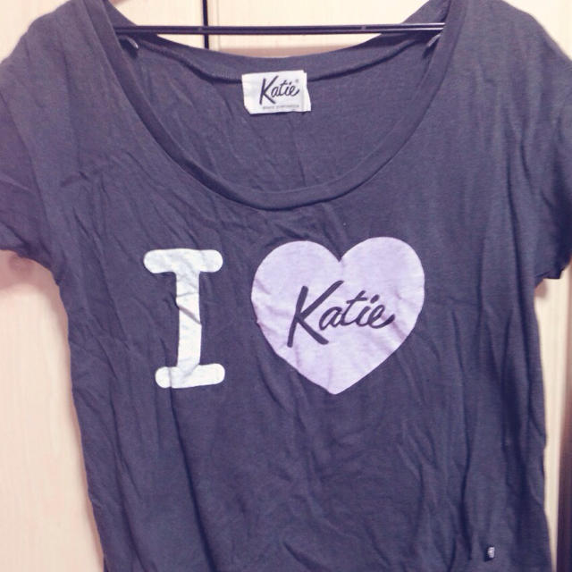 Katie(ケイティー)のI♡Katie Tシャツ レディースのトップス(Tシャツ(半袖/袖なし))の商品写真