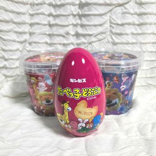 ギンビス(ギンビス)のギンビス たべっ子どうぶつ THEMOVIE  ビスケット バケツ 2種類 缶(菓子/デザート)