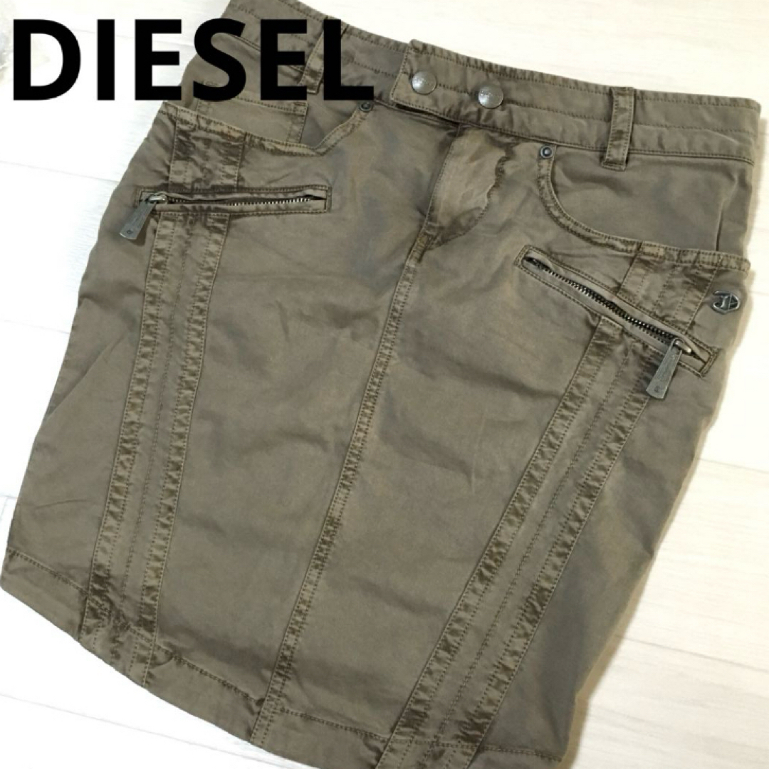 DIESEL(ディーゼル) デニムスカート インディゴ サイズ 25
