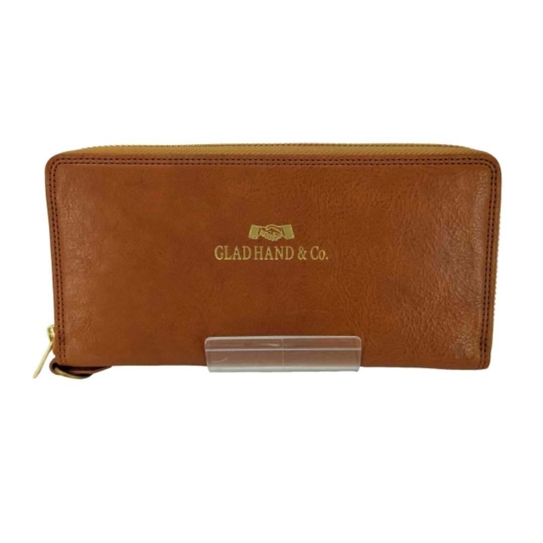未使用 GLADHAND レザー ジップ ウォレット 長財布 未使用 PORTER×GLAD HAND/ポーター×グラッドハンド レザージップ