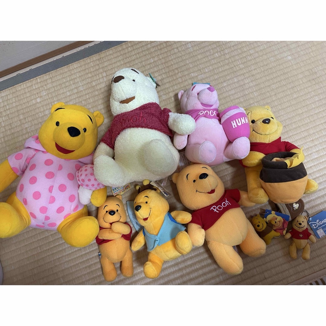 NEWモデル ぬいぐるみ プーさん - くまのプーさん まとめ売り セット 美品 ぬいぐるみ