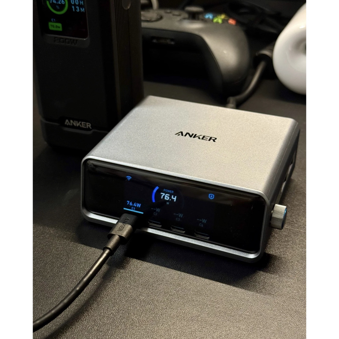 Anker Prime Charger(250W， 6 Ports， GaN)