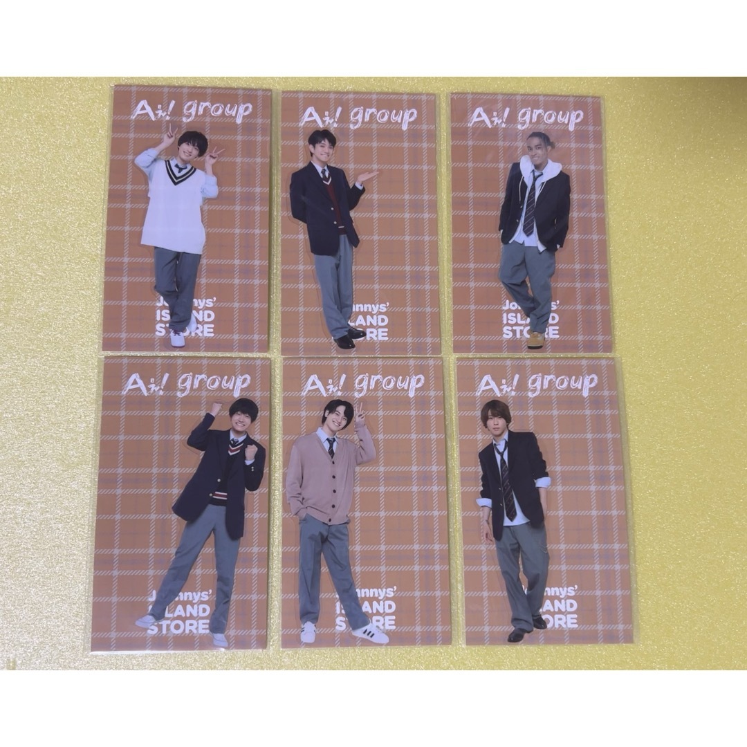 Aぇ! group アクスタステッカー エンタメ/ホビーのタレントグッズ(アイドルグッズ)の商品写真