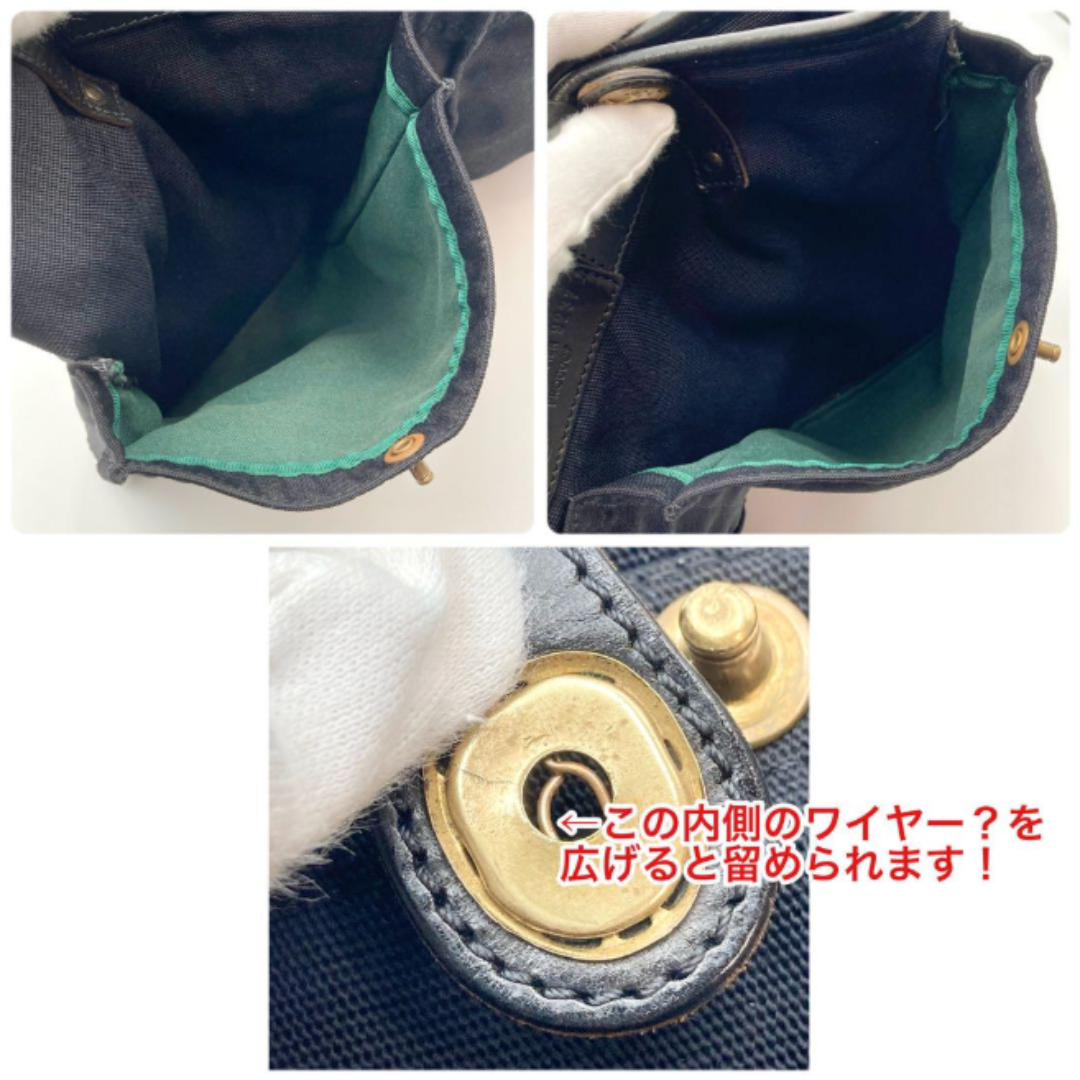 超希少！美品✨ Felisi 9237 ヘルメットバッグ 黒 レザー×キャンバス Felisi - 超希少！美品✨ Felisi 9237 ヘルメットバッグ 黒
