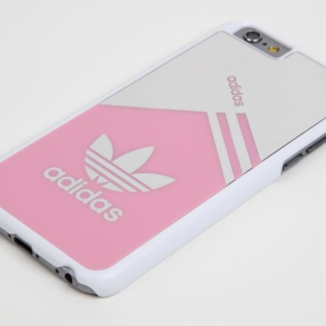 adidas(アディダス)のピンク adidas iPhone6 スマホ カバー ケース スマホ/家電/カメラのスマホアクセサリー(モバイルケース/カバー)の商品写真