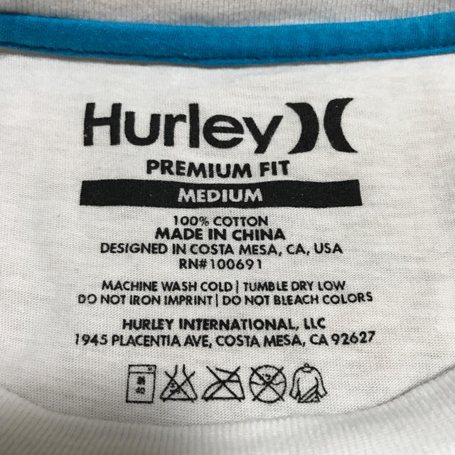 Hurley(ハーレー)のHurley Tシャツ メンズのトップス(Tシャツ/カットソー(半袖/袖なし))の商品写真