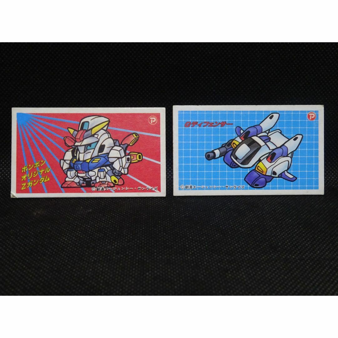昭和レトロ SDガンダム 角メンコセット ビンテージ 当時物 駄菓子屋② エンタメ/ホビーのトレーディングカード(その他)の商品写真