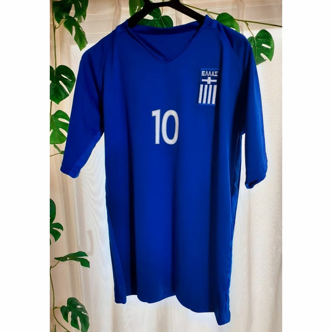 最先端 入手困難品!! 10番 レプリカユニフォーム サッカーギリシャ代表 ウェア