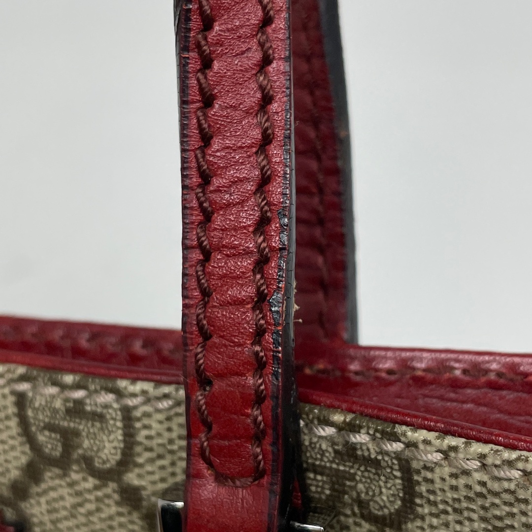Gucci GG柄ミニボストンバッグ ハンドバッグ オールドグッチ