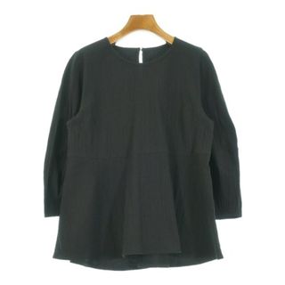 green label relaxing ブラウス M 黒 【古着】【中古】【送料無料】(シャツ/ブラウス(長袖/七分))