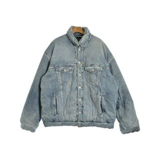 バレンシアガ(BALENCIAGA)のBALENCIAGA バレンシアガ デニムジャケット S 紺 【古着】【中古】【送料無料】(Gジャン/デニムジャケット)