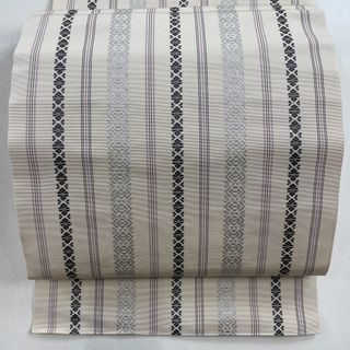 名古屋帯 秀品 正絹 【中古】(帯)