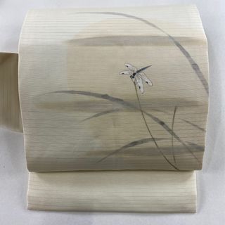 名古屋帯 美品 秀品 正絹 【中古】(帯)