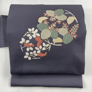 名古屋帯 美品 秀品 正絹 【中古】(帯)