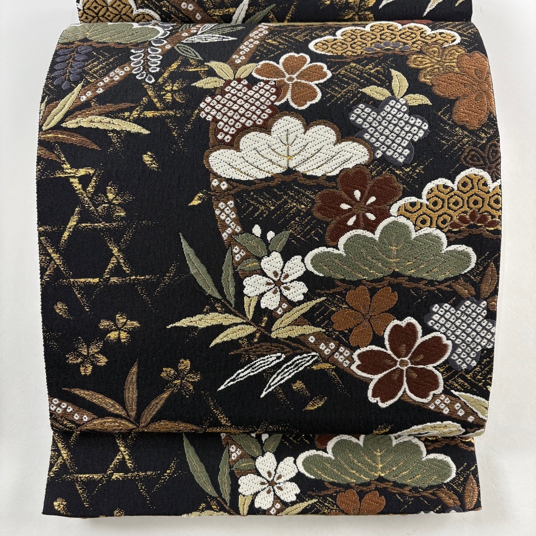 袋帯 秀品 六通 正絹 【中古】の通販 by バイセル ラクマ店 ｜ラクマ