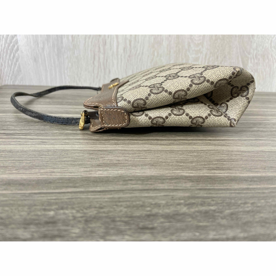 GUCCI オールドグッチ マイクロGG インターロッキング ポーチ PVC