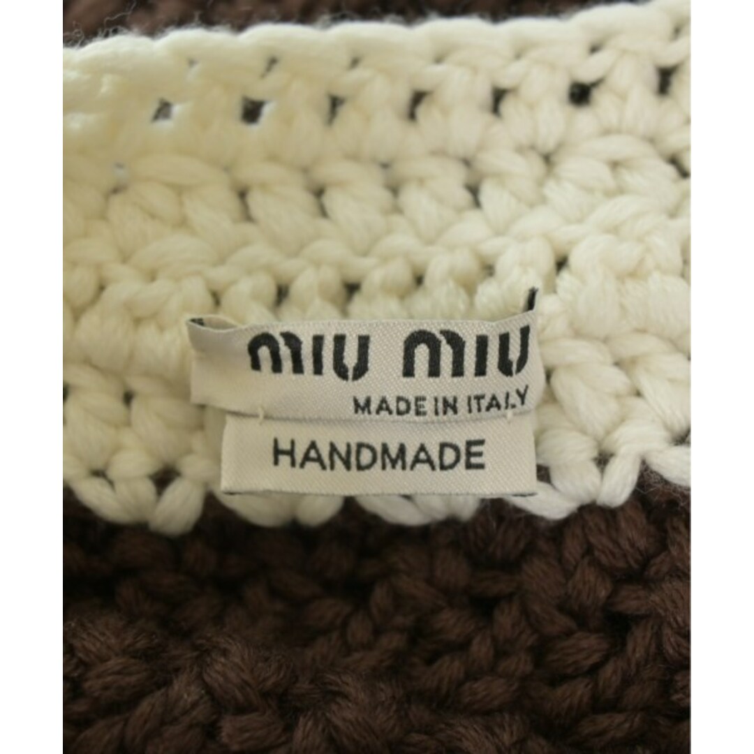 MIU MIU - Miu Miu ミュウミュウ ニット・セーター S 茶 【古着