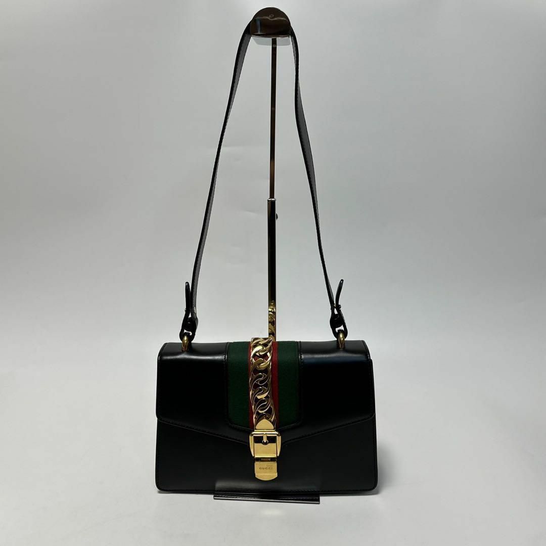 Sylvie 送料無料 中古 グッチ GUCCI バッグ シルヴィ シェリー