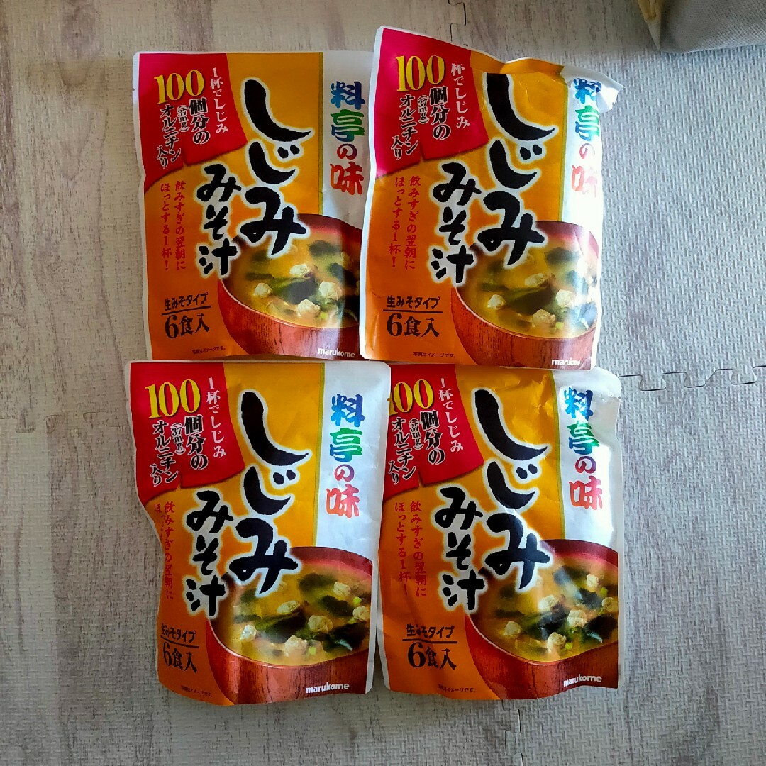 マルコメ(マルコメ)のマルコメ お徳用　料亭の味　しじみ　６食 食品/飲料/酒の食品(その他)の商品写真