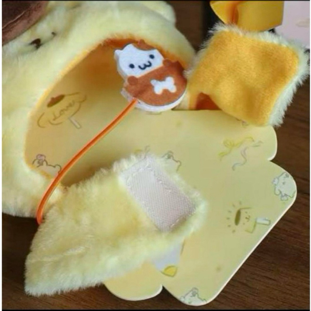 サンリオ　コスチューム　ポムポムプリン　ぬい服　着せ替え　ドール エンタメ/ホビーのおもちゃ/ぬいぐるみ(キャラクターグッズ)の商品写真