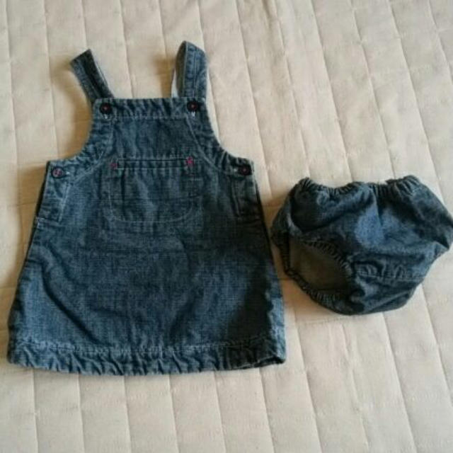 babyGAP(ベビーギャップ)のベビーギャップ  ジャンパースカート キッズ/ベビー/マタニティのベビー服(~85cm)(ワンピース)の商品写真