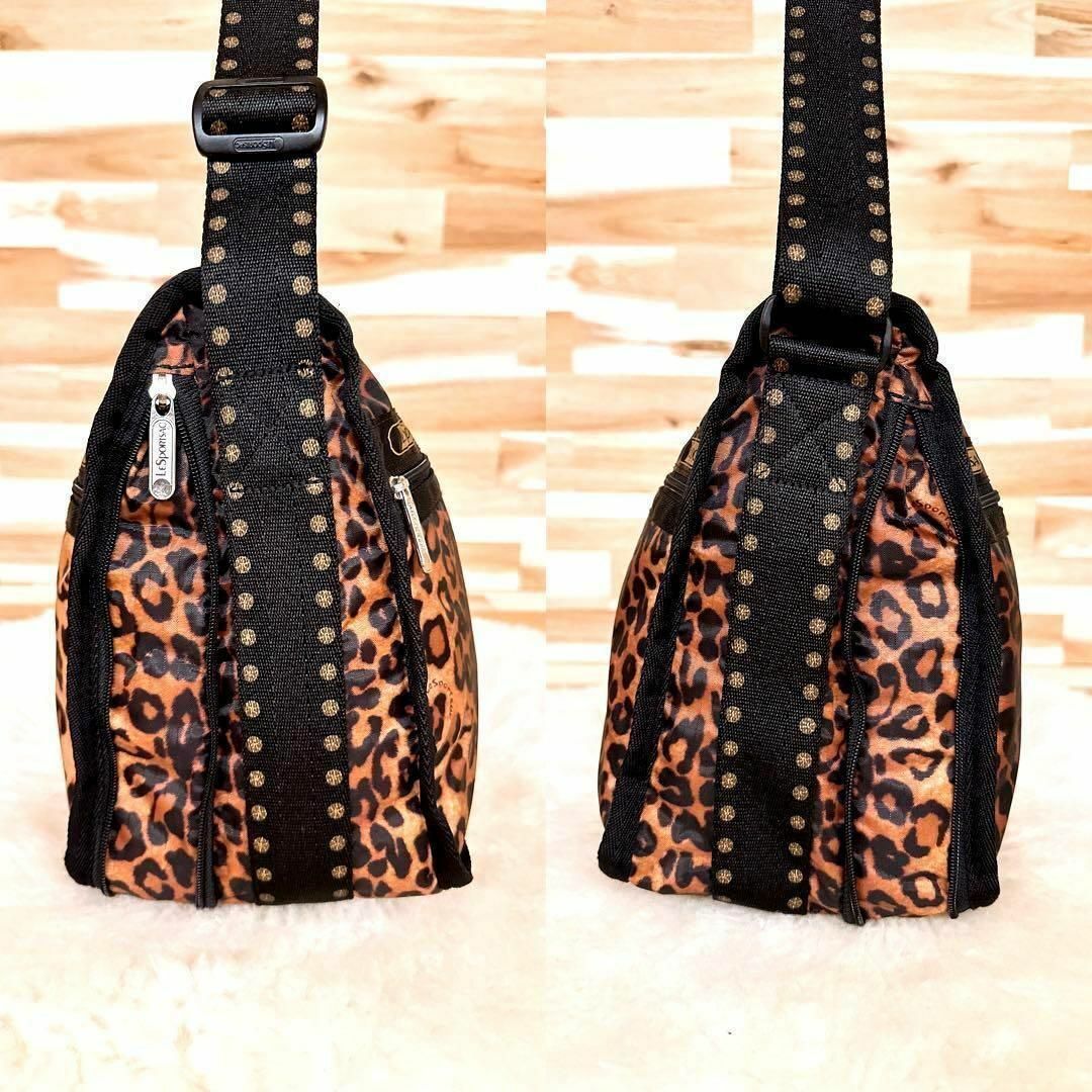 正規店仕入れの LeSportsac - アニマル レトロ【レスポートサック】レオパード バッグ